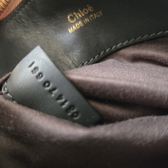 Chloe Pink and Black Satchel with Gold Accents - Picture 14 of 16